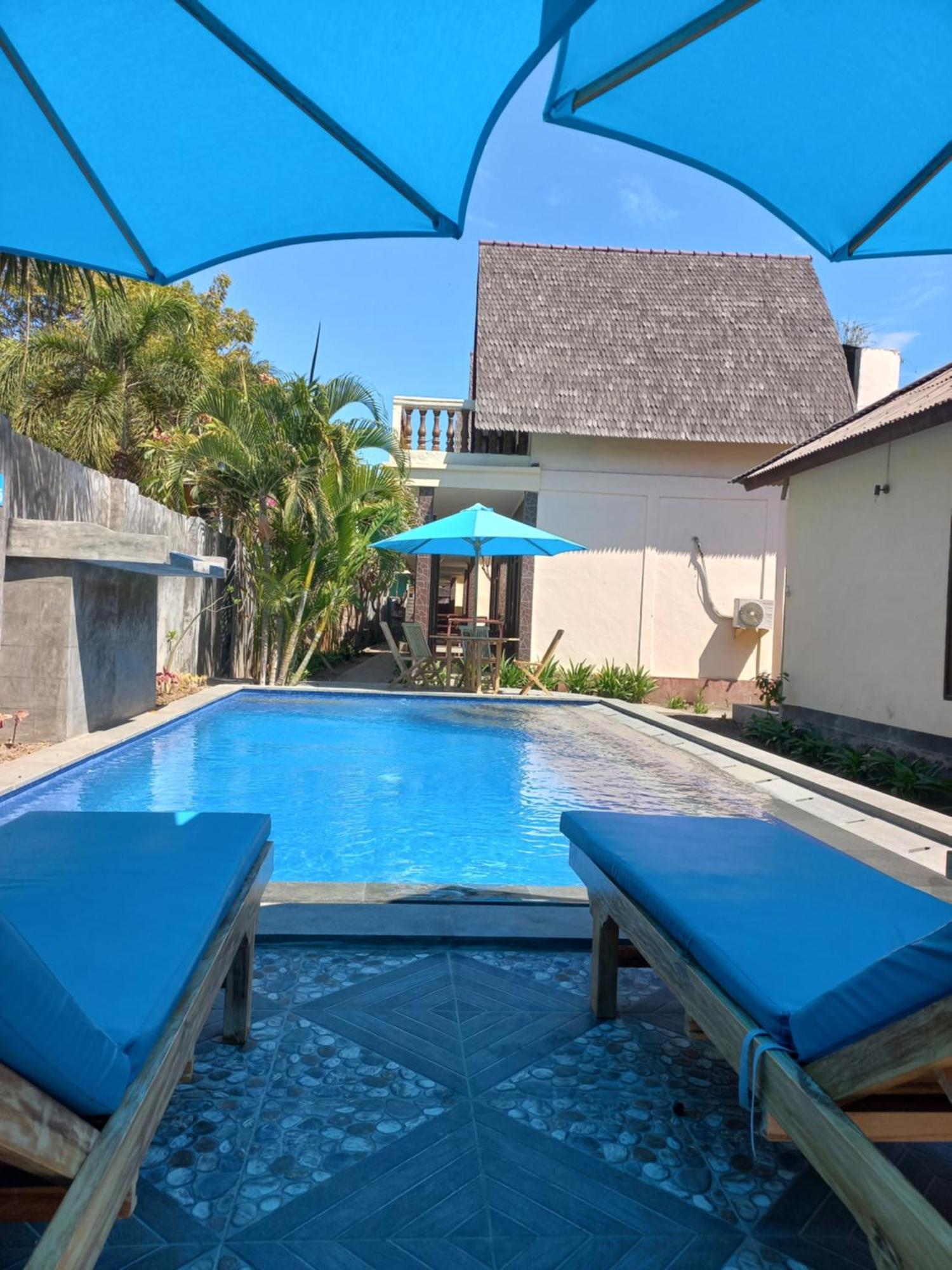 Kusuka Bungalow غيلي تراوانغان المظهر الخارجي الصورة